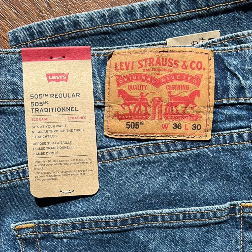 Levi's 505 Regular Fit Jeans